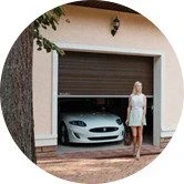 Гаражные ворота DoorHan с окнами